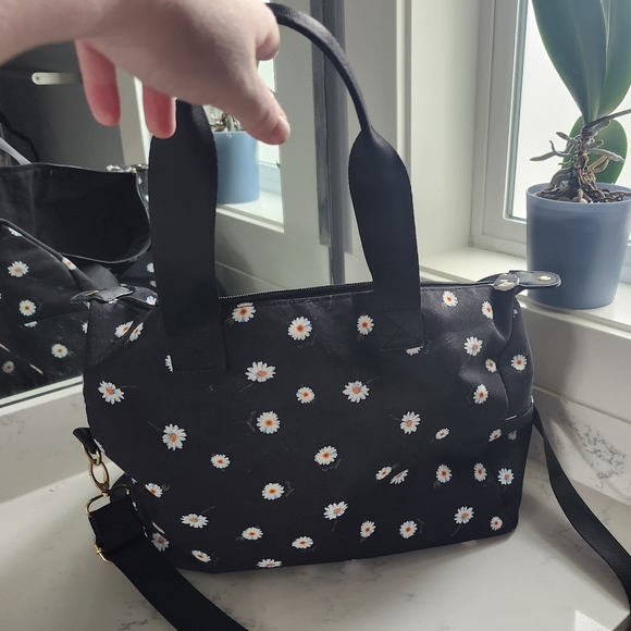 Handbags - Alice + Olivia Black Floral Women's Bag